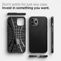 Spigen Coque Liquid Air iPhone 12 Pro Max - Noir