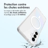 Accezz Coque arrière Xtreme Impact avec MagSafe Samsung Galaxy A37 (5G) - Transparent