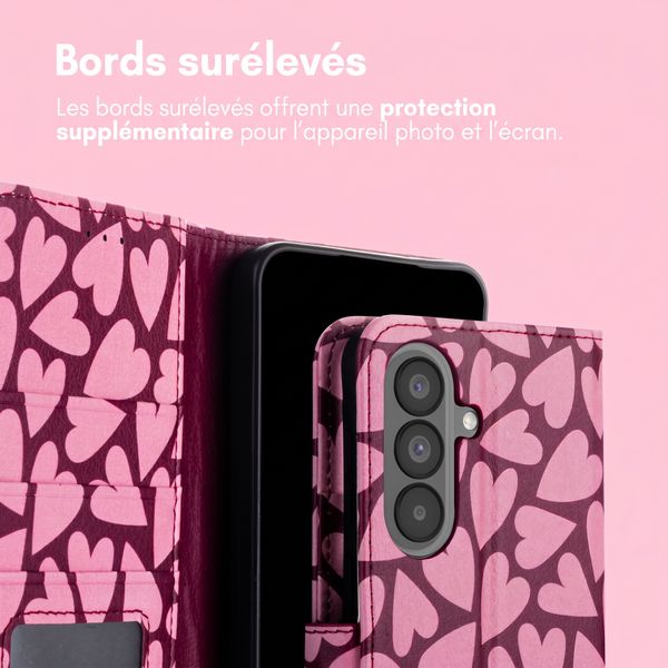 imoshion Étui de télephone portefeuille Design Samsung Galaxy A37 (5G) - Hearty Blush