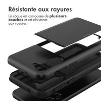 imoshion Coque arrière avec porte-cartes Samsung Galaxy S23 Plus - Noir