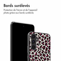 imoshion Coque Design Samsung Galaxy A54 (5G) - Leopard Pink