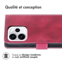 imoshion Etui de télephone portefeuille avec cordon Oppo Reno 15F - Rouge