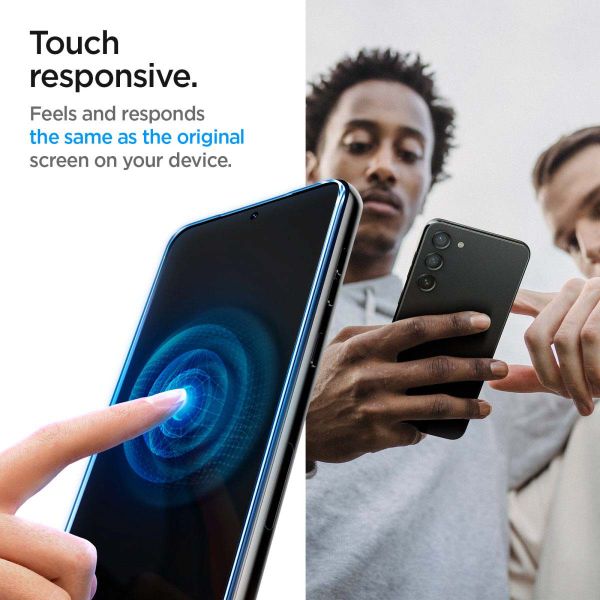 Spigen Protection d'écran en verre trempé GLAStR Fit + Applicator 2-pack Samsung Galaxy S23 Plus