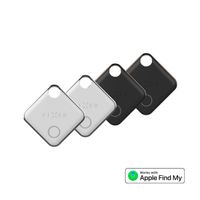 Fixed Tag - Tracker Bluetooth pour iOS - 4 pack - Noir / Blanc