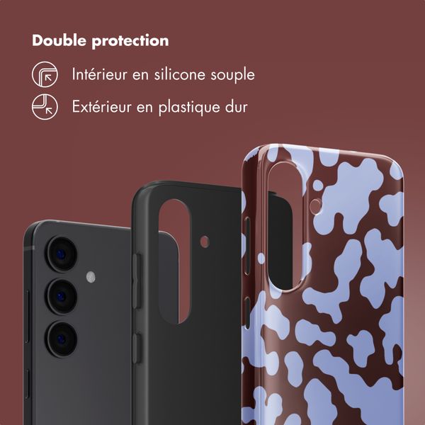 Selencia Coque arrière Vivid Samsung Galaxy S24 - Moo'd Lavender Glow