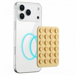 Selencia Support de téléphone à ventouses MagSafe - Butter Yellow