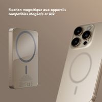 Selencia Powerbank Vivid 5 000 mAh - MagSafe et Qi2 - Desert Gold / Country Moo'd