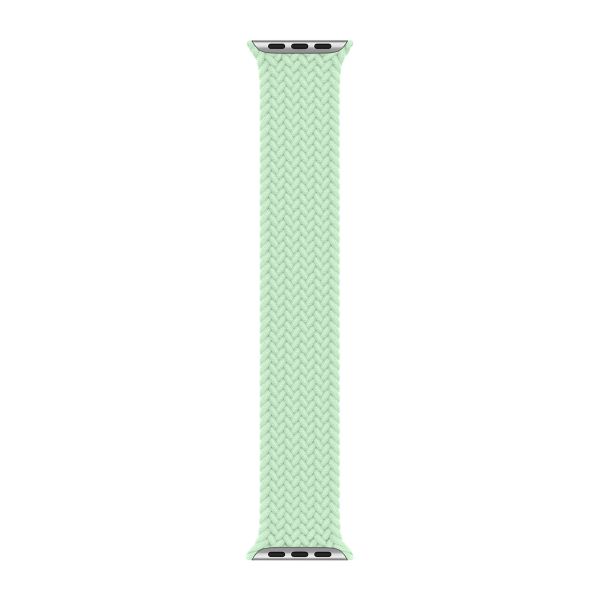 Apple Bracelet Solo tressé Apple Watch | 38/40/41/42 mm - Taille 2 - Pistachio