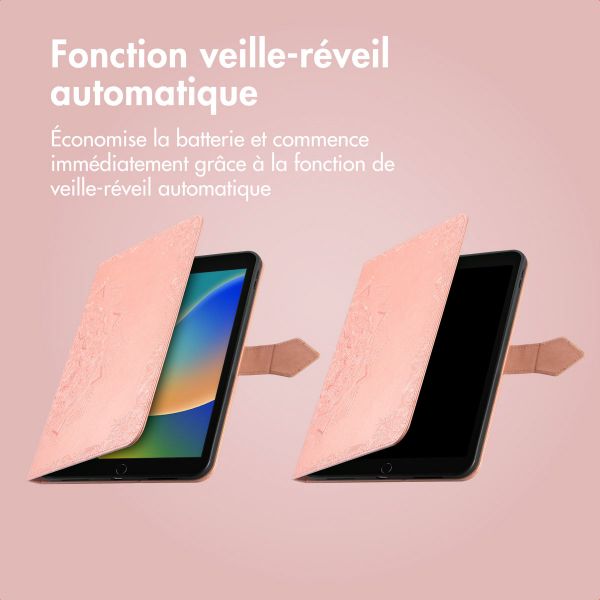 imoshion Coque tablette Apple iPad 6 (2018) 9.7 pouces / iPad 5 (2017) 9.7 pouces / Air 2 (2014)/Air 1 (2013) - Rose Gold
