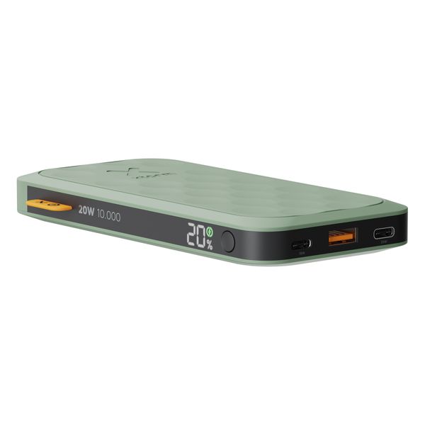 Xtorm Powerbank Fuel Series - 20 Watt - 10.000 mAh - Sage Green