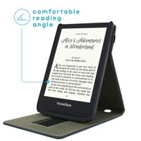 imoshion Étui á rabat Pocketbook Touch Lux 5 / HD 3 / Basic Lux 4 / Vivlio Lux 5 - Bleu foncé