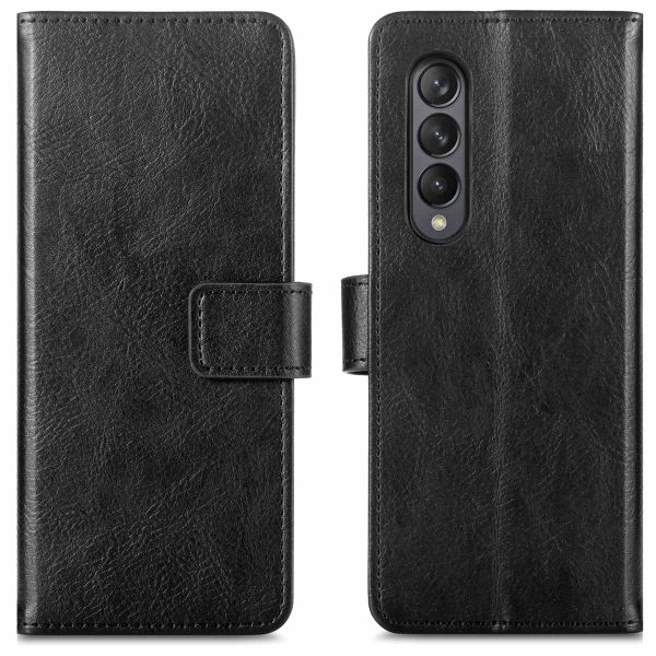 imoshion Étui de téléphone portefeuille Luxe Galaxy Z Fold3 - Noir