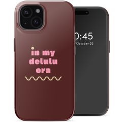 Selencia Coque arrière Vivid avec MagSafe Apple iPhone 15 - Delulu