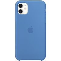 Apple Coque en silicone Apple iPhone 11 - Surf Blue