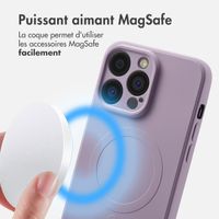 imoshion Coque Couleur avec MagSafe iPhone 14 Pro Max - Violet