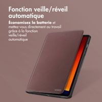 Accezz Housse Classic Tablet Stand Samsung Galaxy Tab S10 Ultra / Tab S9 Ultra - Marron