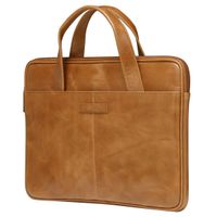 dbramante1928 Sac ordinateur 14 pouces Silkeborg - Cuir véritable - Golden Tan