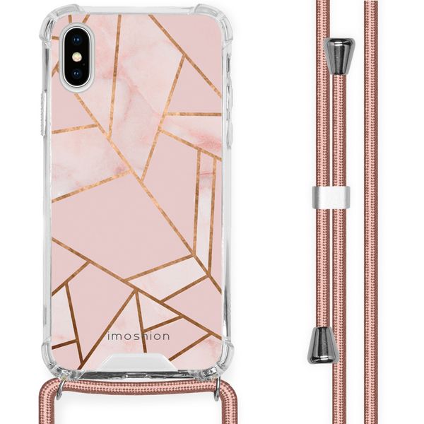 imoshion Coque Design avec cordon iPhone X / Xs - Pink Graphic