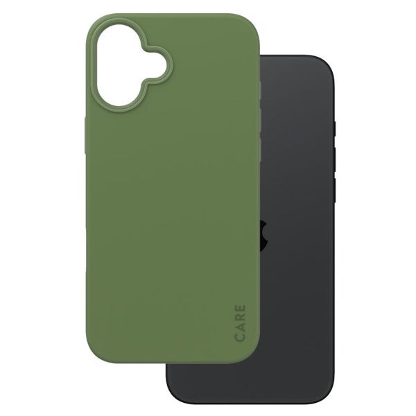CARE by PanzerGlass Coque Fashion MagSafe Apple iPhone 16 Plus - Green