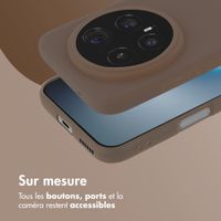 imoshion Coque Couleur Honor Magic8 Pro - Marron