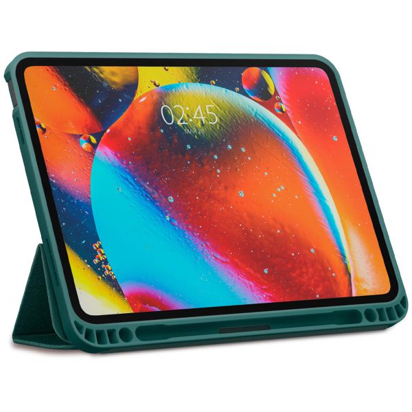 Spigen Coque tablette Urban Fit iPad 10 (2022) 10.9 pouces - Midnight Green