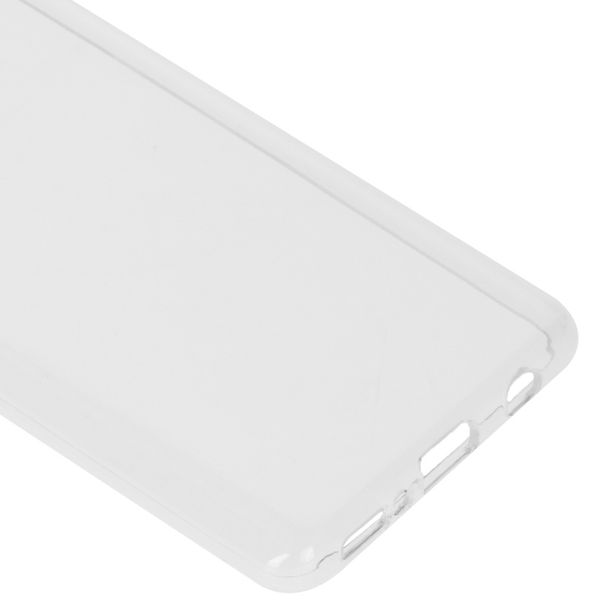 Coque silicone Samsung Galaxy A41 - Transparent