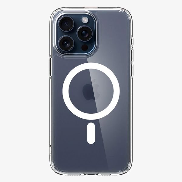 Spigen Coque Ultra Hybrid MagSafe Apple iPhone 15 Pro - Frost Clear