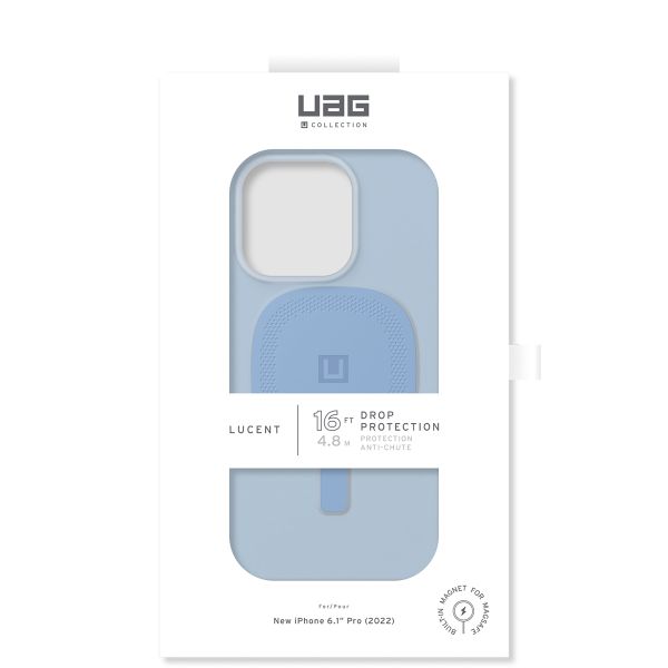 UAG Coque Lucent 2.0 MagSafe Apple iPhone 14 Pro Max - Cerulean