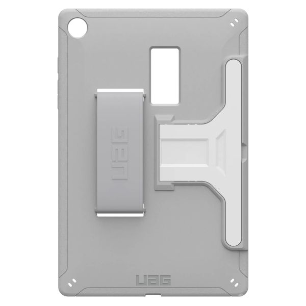 UAG Coque tablette Scout Healthcare avec support et strap Samsung Galaxy Tab A9 Plus - Blanc / Gris