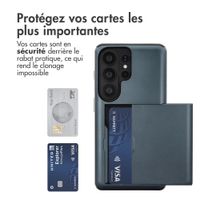 imoshion Coque arrière avec porte-cartes Samsung Galaxy S26 Ultra - Bleu foncé