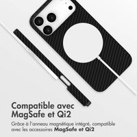 Accezz Coque Kevlar MagSafe Apple iPhone 17 Pro - Noir