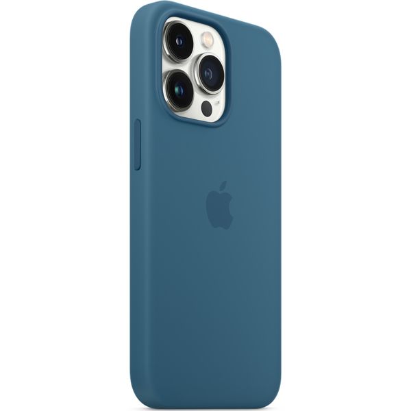 Apple Coque en silicone MagSafe Apple iPhone 13 Pro Max - Blue Jay