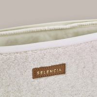 Selencia Pochette ordinateur Teddy 15-16 pouces - Latte