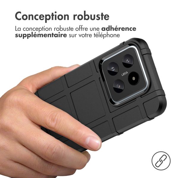 imoshion Coque Arrière Rugged Shield Xiaomi 14 - Noir