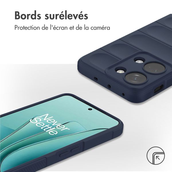 imoshion Coque arrière EasyGrip OnePlus Nord 3 - Bleu foncë