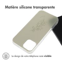 imoshion Coque Design Apple iPhone 13 Mini - Floral Green