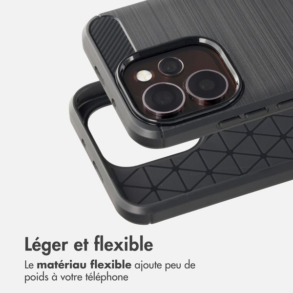 imoshion Coque Brushed Oppo Reno15 Pro (5G) - Noir