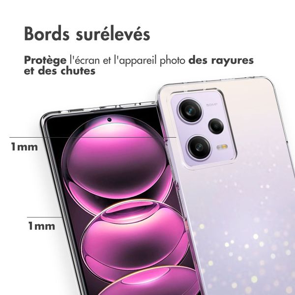 Accezz Coque Clear Xiaomi Redmi Note 12 Pro - Transparent