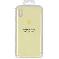 Apple Coque en silicone iPhone Xs Max - Mellow Yellow