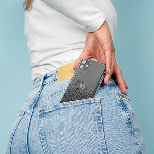 imoshion Coque Design Apple iPhone Xr - Splatter Black