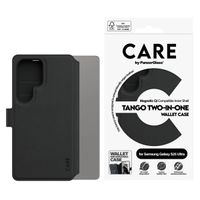 CARE by PanzerGlass Étui de télephone portefeuille Tango 2 en 1 avec MagSafe Samsung Galaxy S25 Ultra - Black