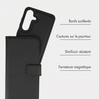 imoshion Étui portefeuille luxe 2-en-1 amovible Samsung Galaxy S26 - Noir