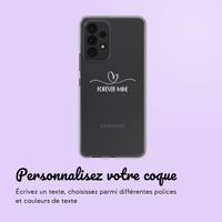 Coque avec votre propre photo et/ou texte Samsung Galaxy A53 - Sierlijk hartje