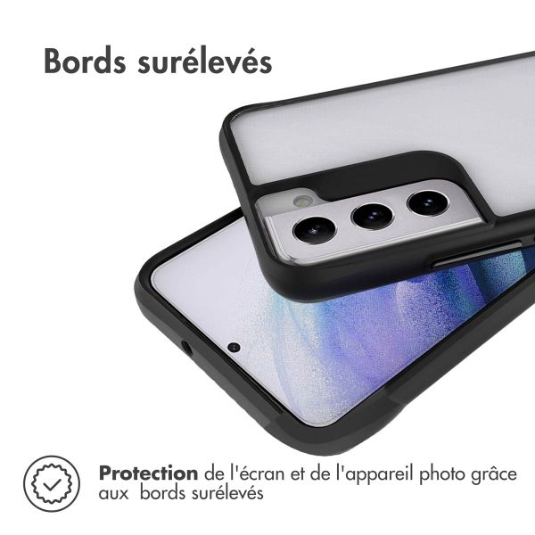 imoshion Coque Rugged Hybrid Samsung Galaxy S22 - Noir