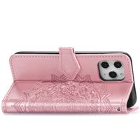 Etui de téléphone portefeuille Mandala Apple iPhone 12 (Pro)