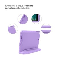 imoshion Coque kidsproof avec poignée Apple iPad 6 (2018) 9.7 pouces / iPad 5 (2017) 9.7 pouces - Lila