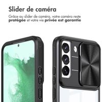 imoshion Coque arrière Camslider Samsung Galaxy S22 - Noir