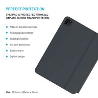 Fixed Typee Coque clavier QWERTY iPad Pro 11 (2025) M5 / (2024) M4 - Noir