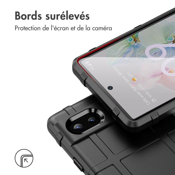 imoshion Coque Arrière Rugged Shield Google Pixel 6a - Noir