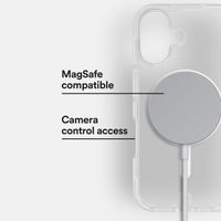 BodyGuardz Coque Ace Pro MagSafe iPhone 16 - Clear White